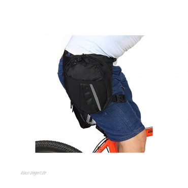 Alomejor Radfahren Gürteltasche Nylon Pouch Workout Gürtel Sport Hüfttasche für Radfahren Wandern Klettern Laufen Camping