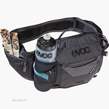 EVOC HIP PACK 3 und HIP PACK PRO 3 Hüfttasche Bauchtasche für Bike-Touren & Trails 3L Fassungsvermögen AIRFLOW CONTACT SYSTEM AIRO FLEX-Hüftgurt VENTI FLAP-System Hüftgurttaschen Flaschenhalter