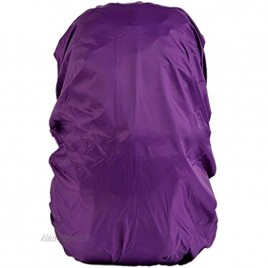 Casadeiy Outdoor Rucksack Tasche Regen Abdeckungen Wasserdichte Reise Sport Camping Wandern size 30-40L Lila