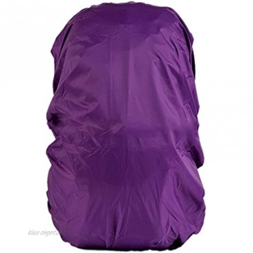 Casadeiy Outdoor Rucksack Tasche Regen Abdeckungen Wasserdichte Reise Sport Camping Wandern size 30-40L Lila