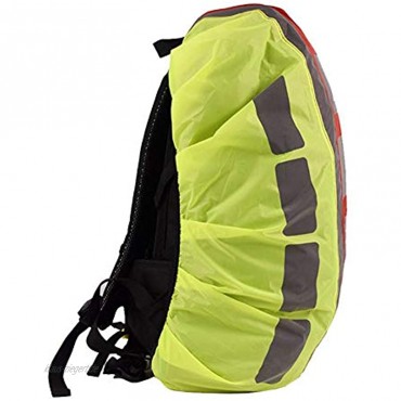 Regenschutz für Rucksack Schulranzen wasserdichte Regenhülle Schulranzen mit Reflektorstreifen für Wandern Camping Radfahren Reisen und Ranzen