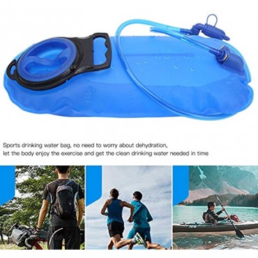 2L Trinkblase Wasserblase mit großkalibrigem Deckel für Outdoor-Wanderungen Camping Klettern Bergsteigen Radfahren Picknick
