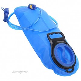 2L Trinkblase Wasserblase mit großkalibrigem Deckel für Outdoor-Wanderungen Camping Klettern Bergsteigen Radfahren Picknick