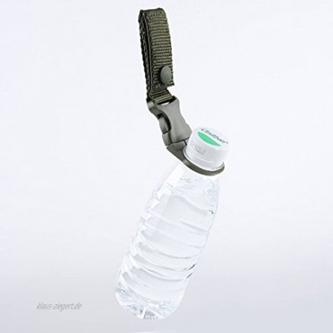 FJROnline Schnalle Clip zum Aufhängen von Wasserflasche und die Verwendung im Außenbereich zum Campen und Wandern aus EDC-Nylon 3 Sets