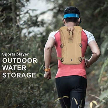 Idefair Trinkrucksack Wasserrucksack mit 3L Wasserblase Leichter Wanderrucksack Trinkrucksack für Outdoor Radsport Marathon Laufen Skifahren Camping Klettern
