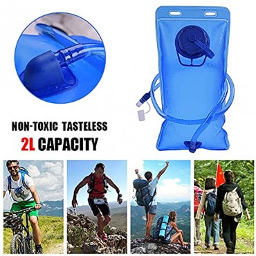 N S 2L Trinkbeutel Wasserblase Outdoor Wasserbeutel Hydratation Pack Ersatz für Camping Wandern Klettern Laufen Radfahren Outdoor Rucksack