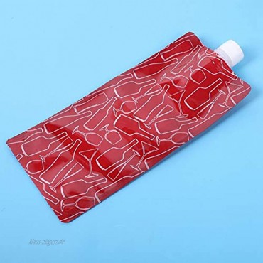 SHYEKYO Outdoor-Wasserbeutel-faltende Wasserflaschen-Tasche für Camping im Freien