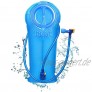 Unigear Trinkblase 2L 2,5L 3L Hydration Blase staubdichte und antimikrobielle Hydration Bladder Wasserblase Trinkbeutel Wassertank mit Schlauch ALS Trinksystem