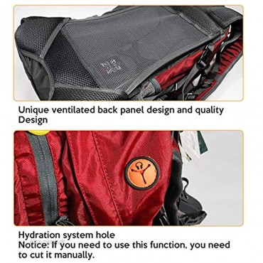 EGOGO 32 l Wasser-Resistent Outdoor Sport Wandern Camping Radfahren Rucksack Daypack S2128 Grün