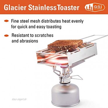 GSI Toaster Edelstahl 65610
