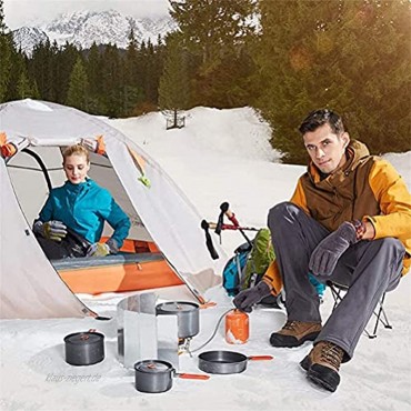Cxing Faltbar Windschutz Spritzschutz mit 10 Lamellen aus Aluminium und Lagerung Tasche für Camping Kocher Outdoor Grill